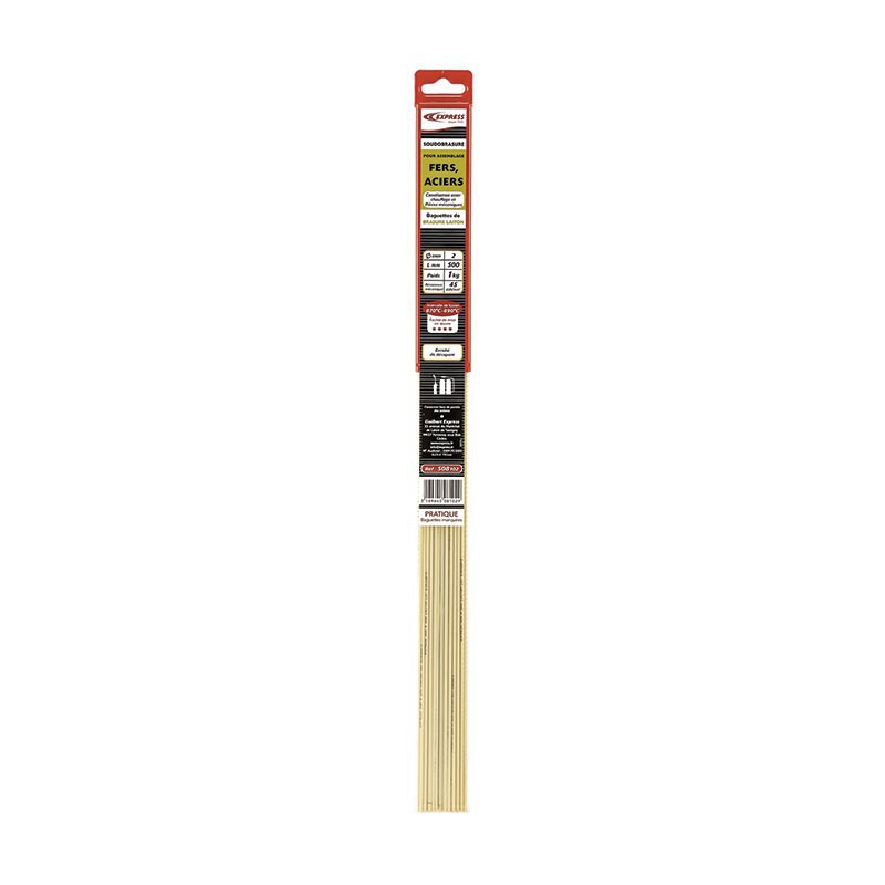SOUDOBRASURE ENROBEE LAITON 2MM (1KG)