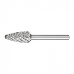 FRAISE LIME CARBURE OGIVE BOUT ARONDI RBF DENTURE ''STEEL''