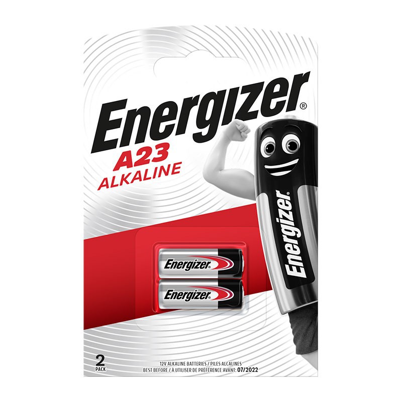 PILE TYPE A23 ENERGIZER (CARTE 2 PILES)