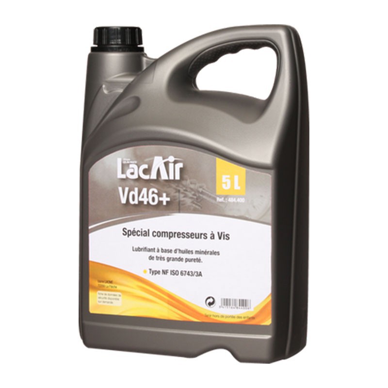 HUILE SPECIAL COMPRESSEUR A VIS VD 46 + 5L