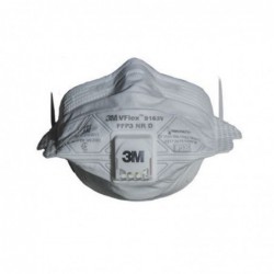 MASQUE PLIABLE VFLEX 9163E FFP3 NR D AVEC SOUPAPE (SACHET DE 15)