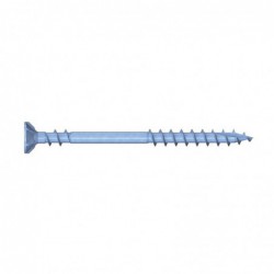 VIS POUR FIXATION DE PANNEAUX TETE FRAISEE ACIER ZINGUE BLEU