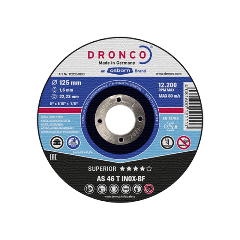 DISQUE A TRONCONNER LIGNE ''INOX SPECIAL''