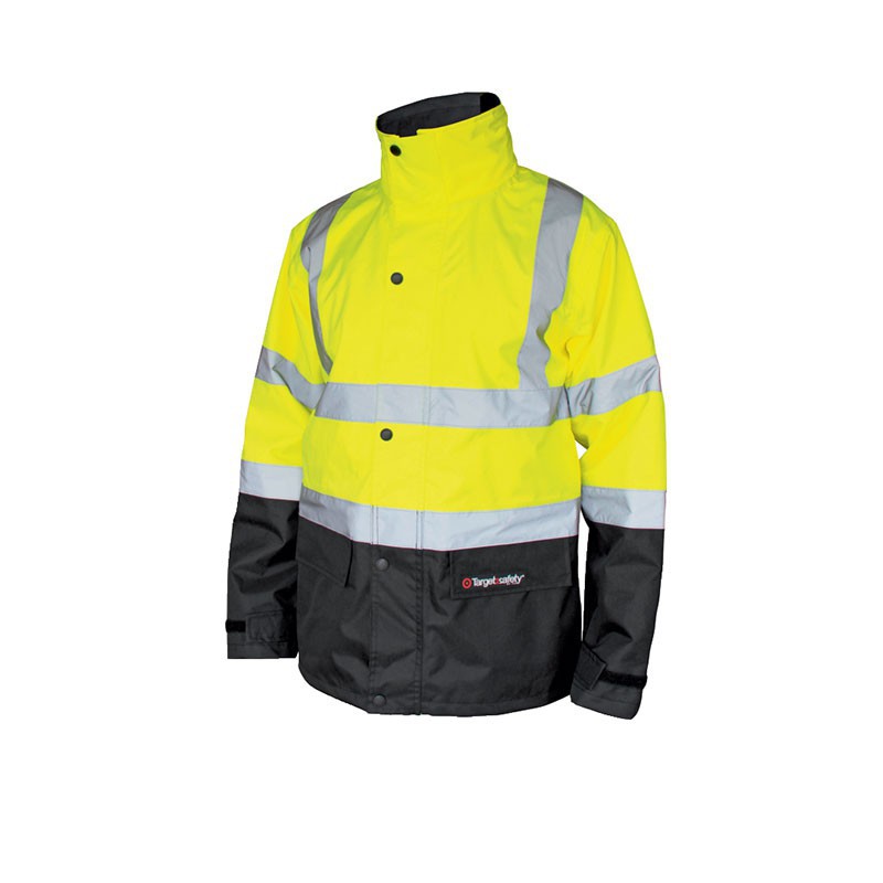 PARKA/VESTE DE PLUIE HV SKY JAUNE/NOIR