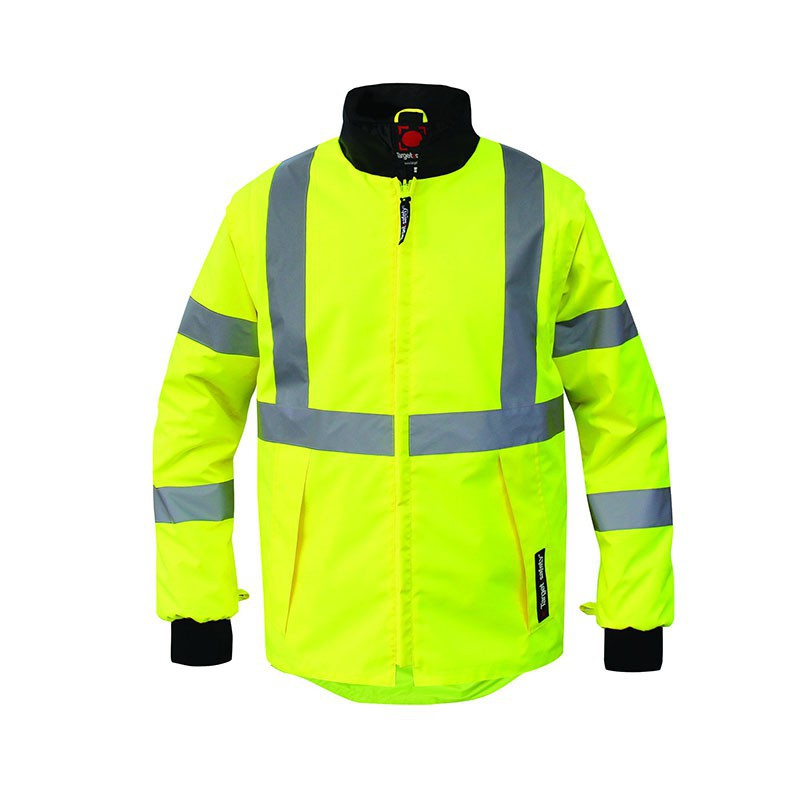 GILET ANTIFROID HV ROCKET JAUNE/NOIR