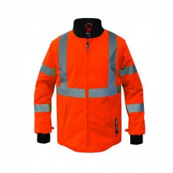 GILET ANTIFROID HV ROCKET ORANGE/NOIR