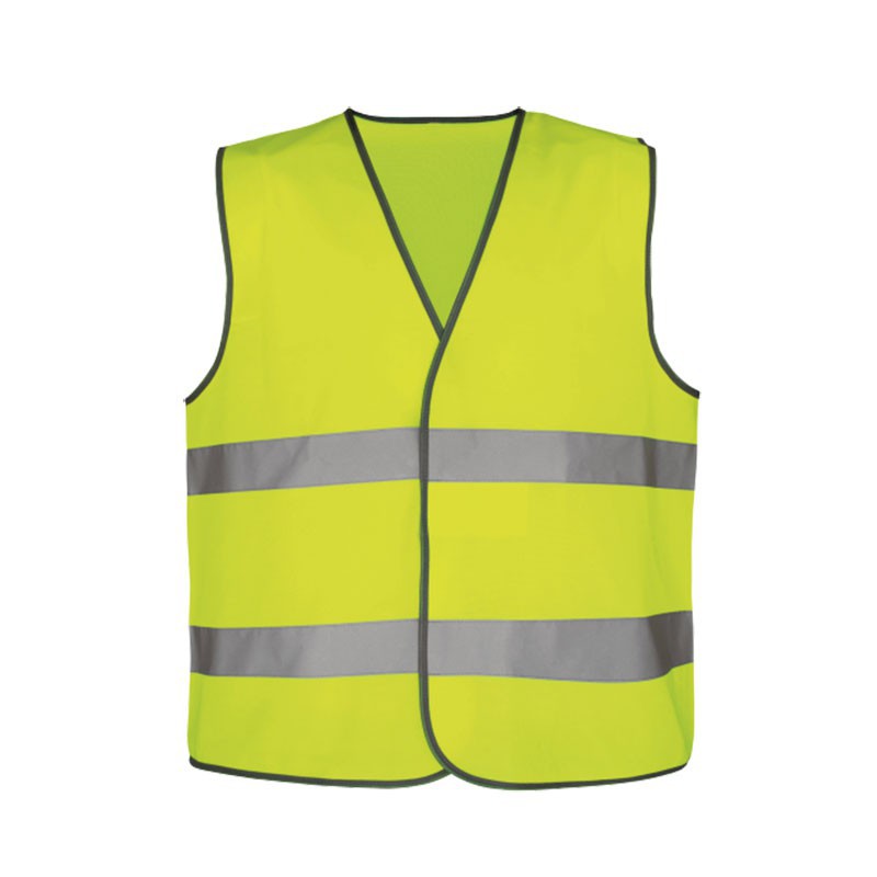 GILET NEON HV 2 BANDES CEINTURES TU