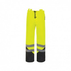 PANTALON DE PLUIE HV SPEED JAUNE/NOIR