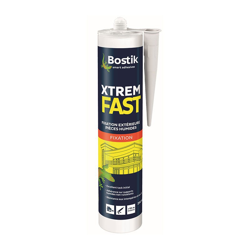 MASTIC DE FIXATION HYBRIDE XTREM'FAST BLANC 290 ML