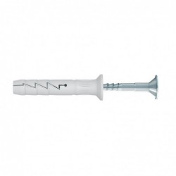 CHEVILLE NYLON AVEC VIS TETE FRAISEE  POZI 2
