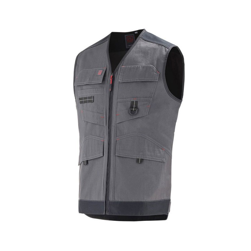 GILET TROWEL CHARCOAL/NOIR