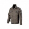 BLOUSON KEME MARRON/ARDOISE