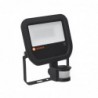 PROJECTEUR LED SENSOR IP65 NOIR + DETECTEUR