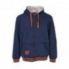 SWEAT-SHIRT  DOUBLE SHERPA OURAL BLEU