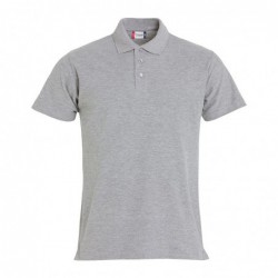 BASIC POLO GREY MELANGE