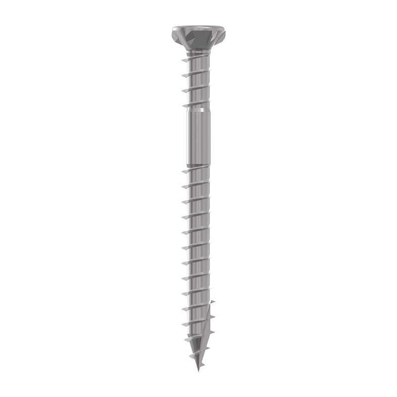 VIS TERRASSE RT UT A2 TF TORX INOX FIL S TETE SEAU EMBOUT INCLUS