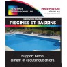 Peinture Piscine & Bassin - Caoutchouc Chlore