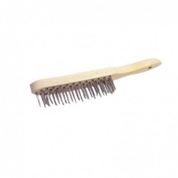 BROSSE A MANCHE INOX 280X35MM