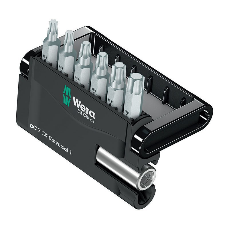 ETUI D'EMBOUTS BIT-CHECK 7 TX UNIVERSAL 1 SB (7 PIECES)