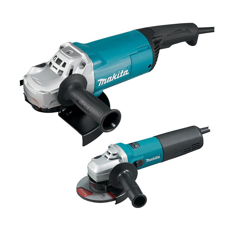 MEULEUSE 125MM 1400W 9565CR + MEULEUSE 230MM 2200W GA9060