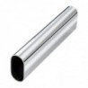 TUBE OVALE DE PENDERIE DIAM30X15 MM ACIER