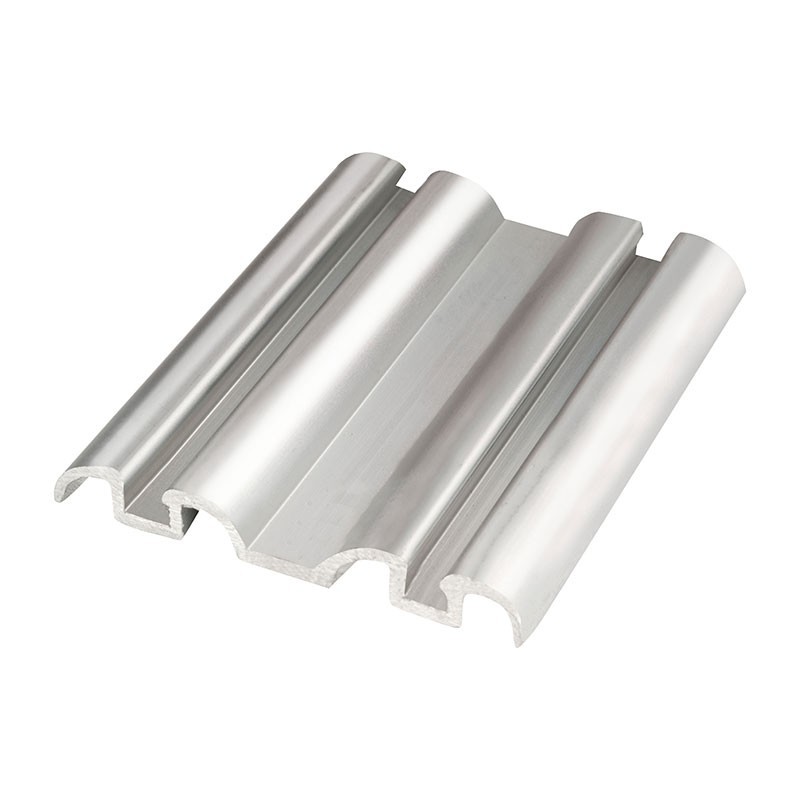 RAILS DE GUIDAGE ALUMINIUM 2000X80X40 LOK89 BAS POUR KIT DE GALETS LOK87