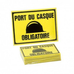 PANNEAU  PORT DU CASQUE OBLIGATOIRE